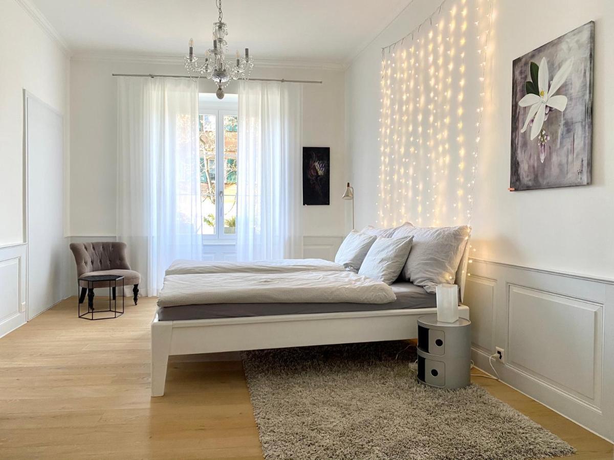 Beautiful Studio In A Villa From 18Th Century Thun Exteriör bild